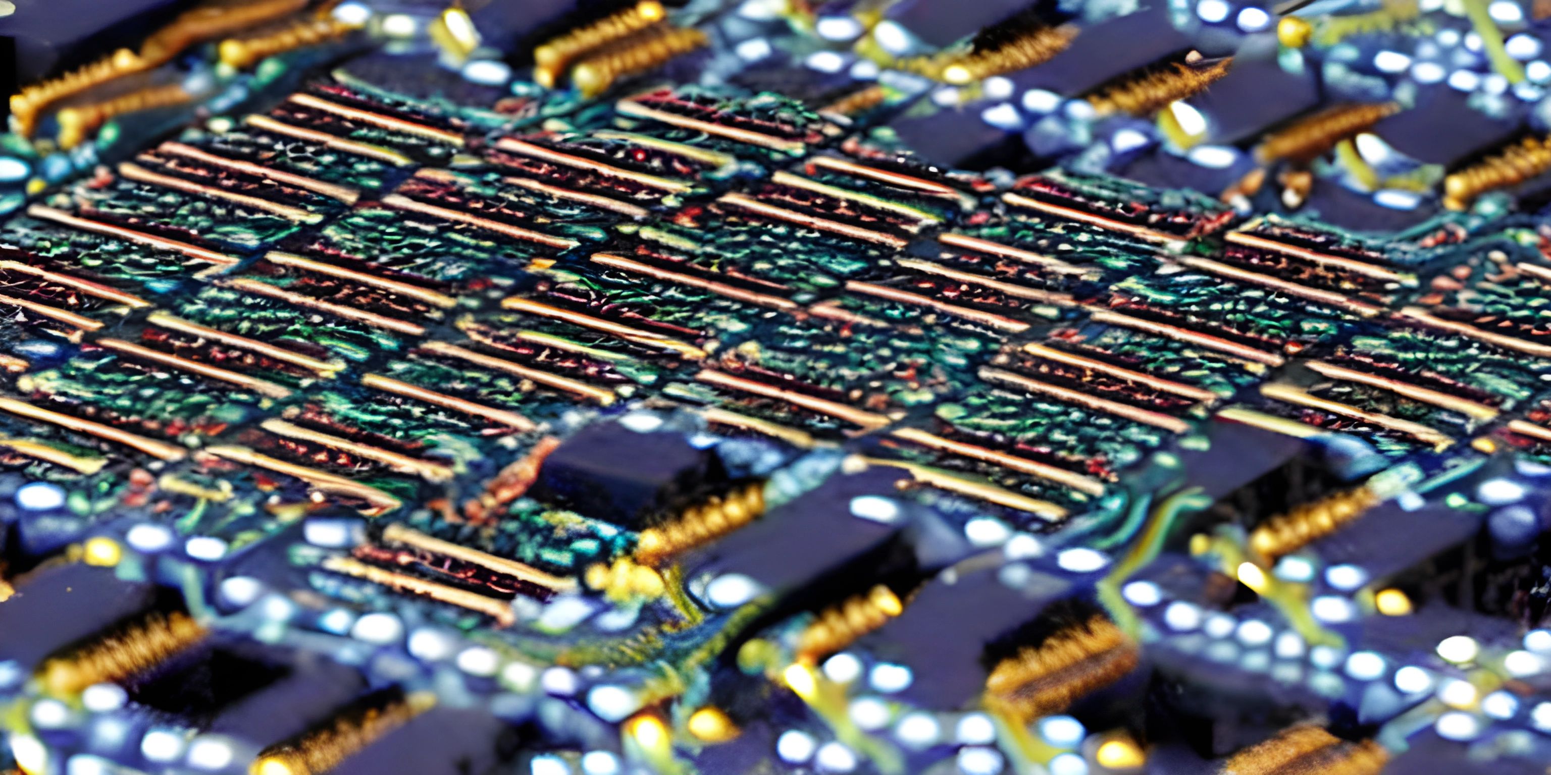 the back of a computer mother board with blue buttons on it and multiple colors of led lights