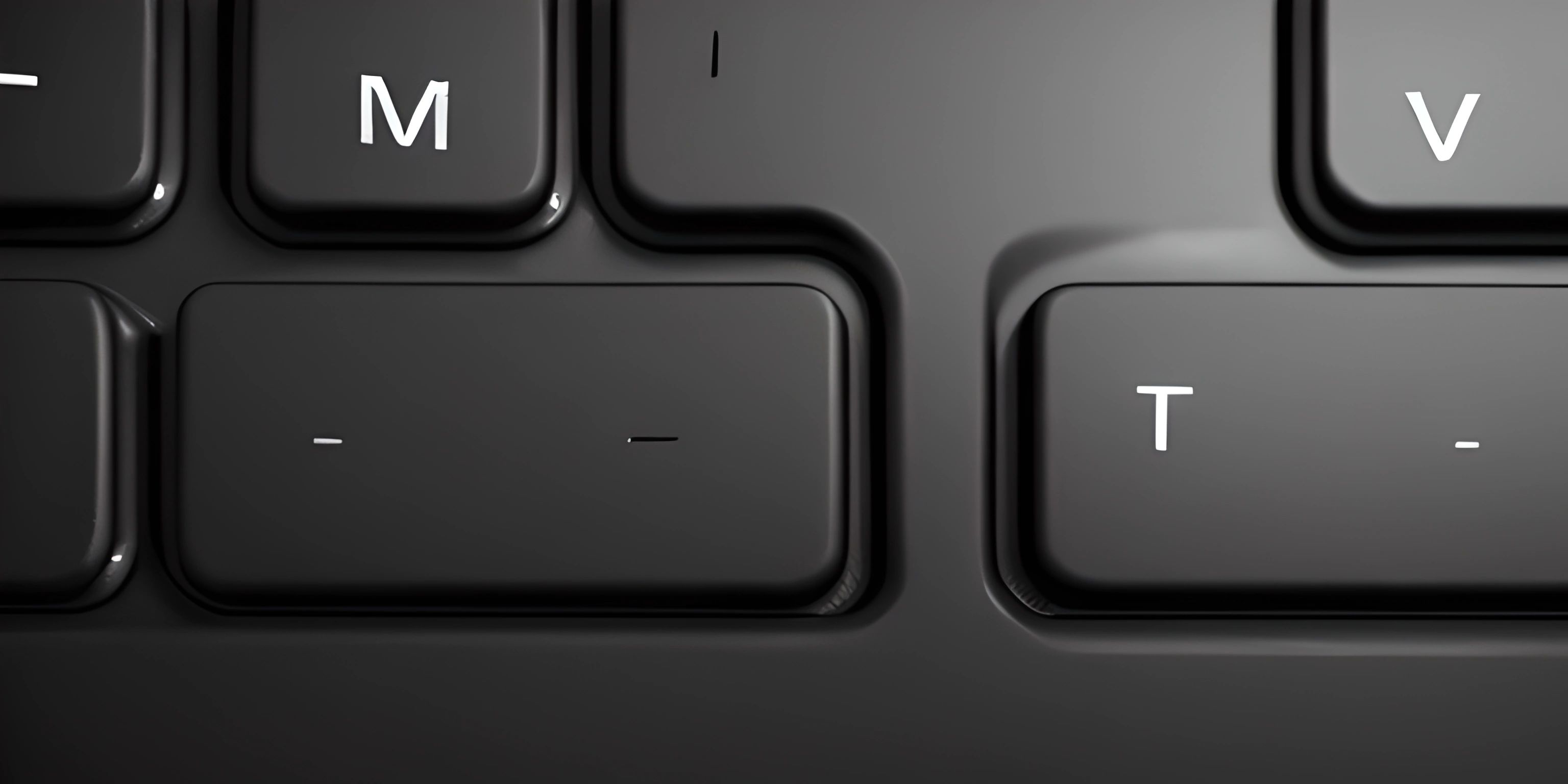 a close up image of a keyboard with two key numbers on the buttons and one is showing