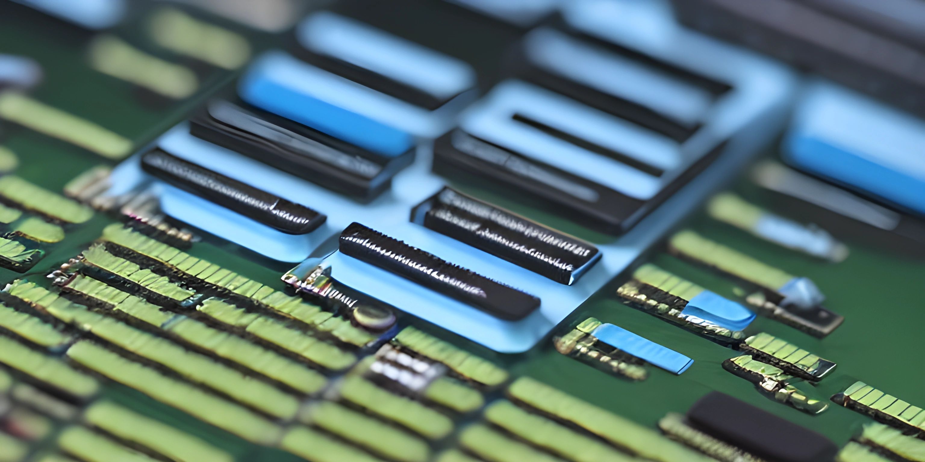 a computer chip is shown on top of a printed chip that is laying on the ground