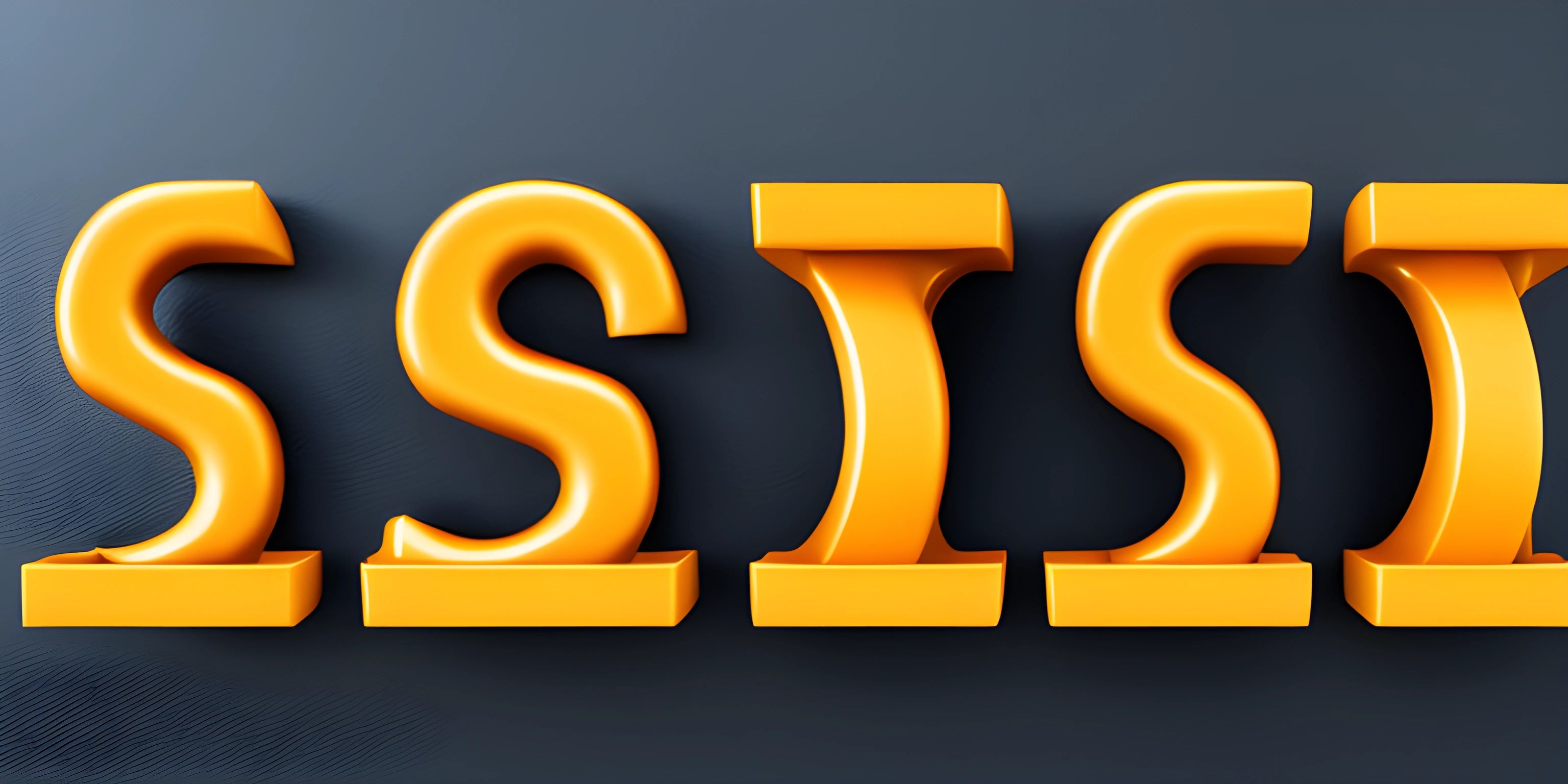 an orange 3d text effect and shadow effect to create an abstract text effect for photoshopped