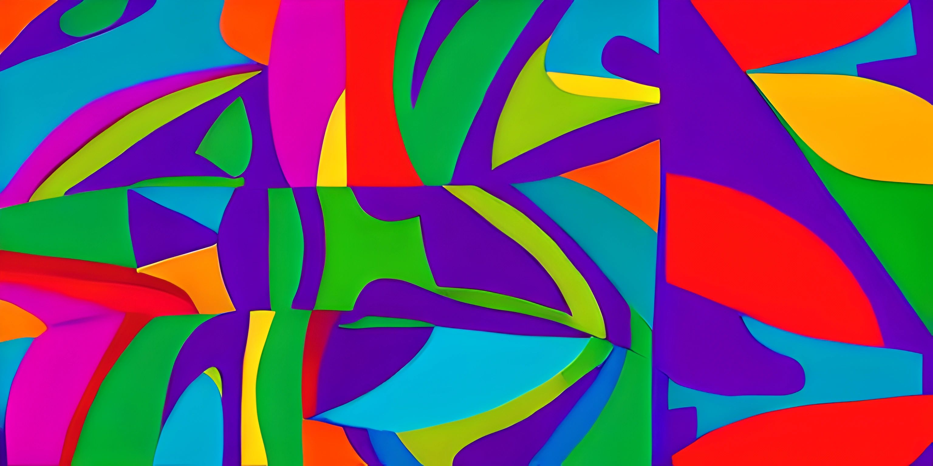 some very bright colored designs on some kind of background or backdrop art project done with the digital tool