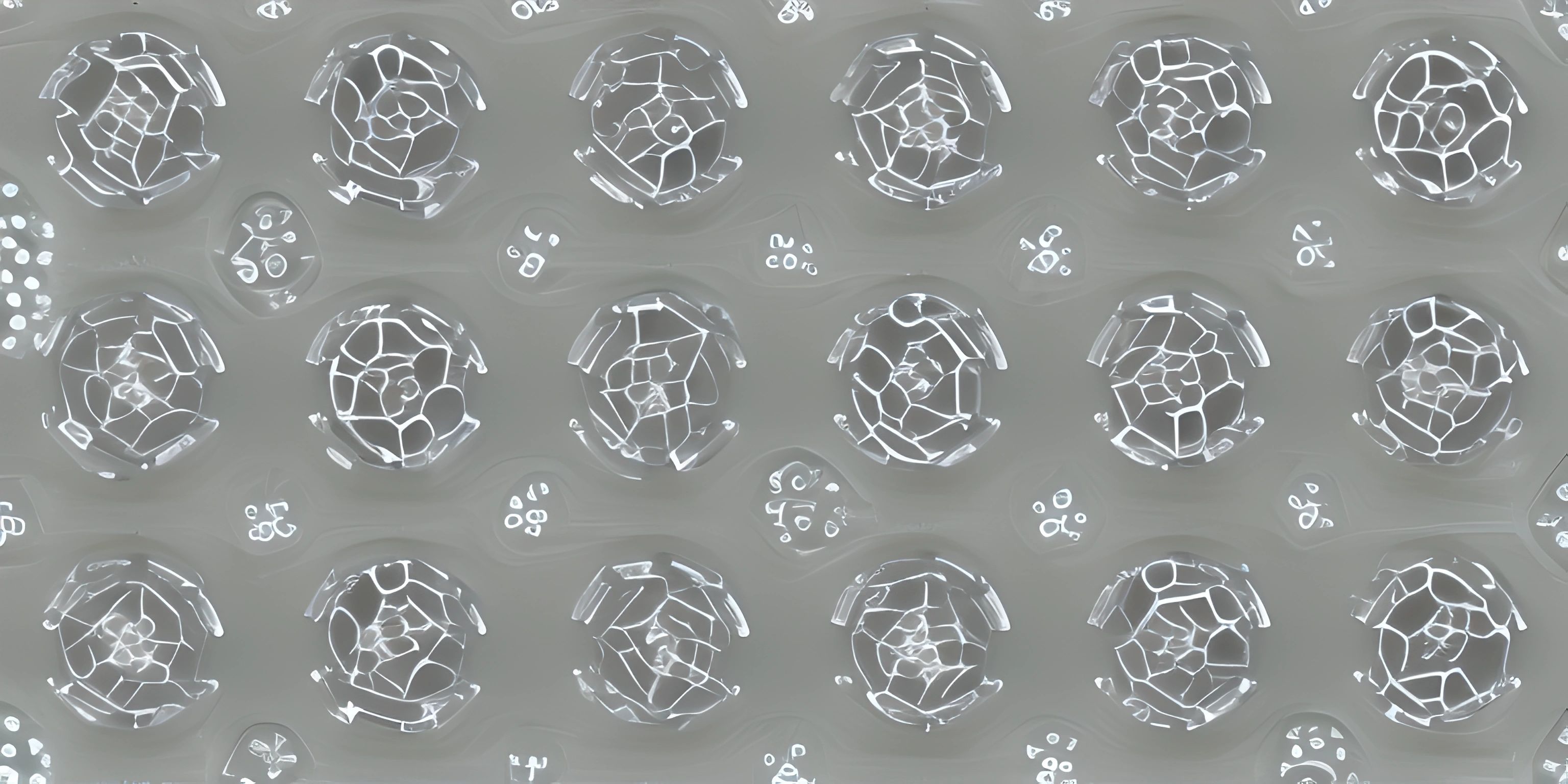 a white background with the words water on it and many balls covered in transparent ice